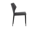 City Grey Dining Chairs set of 2 James Stackable by Matho Sun, view 2
