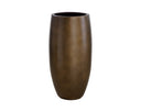 Tall Antique Bronze Planter Aster by Matho Sun