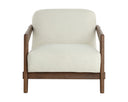 Geralt Linen Lounge Chair Bosco by Matho Sun, view 2