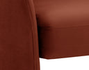 Meg Rust Lounge Chair Rosalia by Matho Sun, view 6