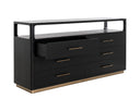 Black Dresser Danette by Matho Sun, view 4