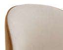 Meg Taupe / Meg Gold Dining Chair Cavoli Swivel by Matho Sun, view 6