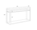 Smoke Grey Console Table Doncaster by Matho Sun, view 5