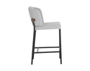 Light Grey / Bravo Cognac Counter Stools set of 2 Pearce by Matho Sun, view 2