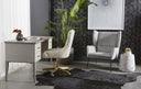 White Ceruse Oyster Shagreen Desk Pattinson by Matho Sun, view 7
