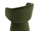 Moss Green Dining Armchair Etta Swivel by Matho Sun, view 5