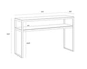 Evert Console Table by Matho Sun, view 5