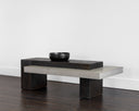 Dark Brown / Grey Coffee Table Herriot by Matho Sun, view 4