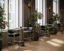 Grey Marble Bar Table Kata by Matho Sun, view 7