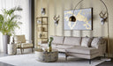 40" X 60" Gold Floater Frame Abstract Fractured Fix by Matho Sun, view 3