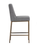 Dark Grey Counter Stool Leighland by Matho Sun, view 2