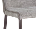 Gunmetal Flint Grey / Napa Taupe Counter Stool Klaus by Matho Sun, view 5