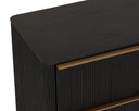 Large Charcoal Nightstand Kalla by Matho Sun, view 6