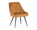 Nono Tapenade Gold Dining Chair Chardon by Matho Sun