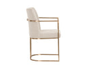 Belfast Oatmeal Dining Armchair Rayla by Matho Sun, view 3