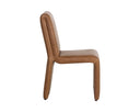 Marseille Camel Leather Dining Chair Cascata by Matho Sun, view 5