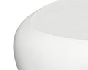 Small White Coffee Table Corvo by Matho Sun, view 4