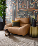 Taupe 8' X 10' Rug Deva Hand-Tufted by Matho Sun, view 4