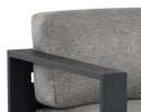 Charcoal Lanikai Salt And Pepper Armchair Tavira by Matho Sun, view 6