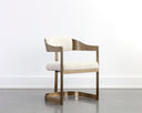 Rhea Light Barley Dining Armchair Beaumont by Matho Sun, view 5