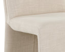 Effie Linen Dining Chair Cascata by Matho Sun, view 5