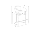 Gold Danny Teal Counter Stool Marris by Matho Sun, view 8