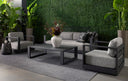 Charcoal Lanikai Salt And Pepper Sofa Tavira by Matho Sun