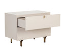 Large Cream Nightstand Celine by Matho Sun, view 3