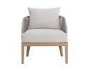 Drift Brown Palazzo Cream Lounge Chair Capri by Matho Sun, view 2