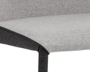 Armour Grey / Dark Slate Dining Chairs set of 2 Renee by Matho Sun, view 4