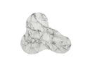 Small Marble Look End Table Ava by Matho Sun, view 4