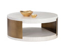 White Coffee Table Cavette by Matho Sun
