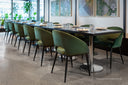 Black Deep Green Sky Dining Armchair Thatcher by Matho Sun, view 5