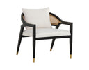 Linoso Ivory Lounge Chair Kirsten by Matho Sun