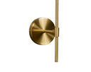Brass Smoke Grey Ombre Sconce Izora by Matho Sun, view 5