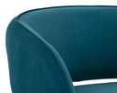 Timeless Teal Lounge Chair Rosalia by Matho Sun, view 7