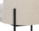 Black Danny Ivory Dining Chair Richie by Matho Sun, view 6