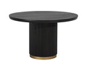 Round Charcoal 48" Dining Table Kalla by Matho Sun, view 2