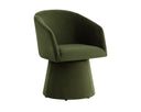 Moss Green Dining Armchair Etta Swivel by Matho Sun