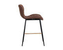 Antique Brown Counter Stools set of 2 Lyla by Matho Sun, view 2