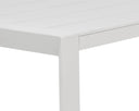 White 90" Dining Table Merano by Matho Sun, view 4