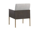 Belfast Heather Grey / Bravo Ash Lounge Chair Bellevue by Matho Sun, view 4