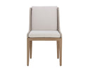 Drift Brown Palazzo Cream Dining Chair Sorrento by Matho Sun, view 2