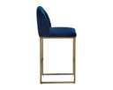 Sapphire Blue Counter Stool Nevin by Matho Sun, view 2