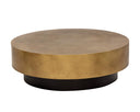 Antique Brass Coffee Table Bernaby by Matho Sun, view 2
