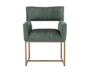Aura Teal Dining Armchair Greco by Matho Sun, view 2