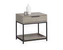 Small Black Taupe Nightstand Rebel by Matho Sun