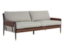 Brown Vault Fog / Bravo Cognac Sofa Mauti by Matho Sun
