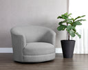 Liv Dove Armchair Grimaldi Swivel by Matho Sun, view 5