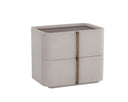 Small Cream Nightstand Jamille by Matho Sun